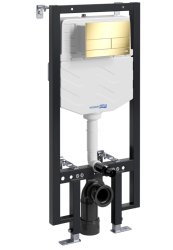 Инсталляция для унитаза Wasserkraft Vils 56TLT.010.ME.PG04 с кнопкой