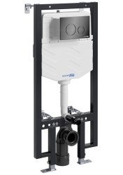 Инсталляция для унитаза Wasserkraft Vils 56TLT.010.ME.PB02 с кнопкой
