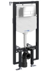 Инсталляция для унитаза Wasserkraft Vils 56TLT.010.ME.CH04 с кнопкой