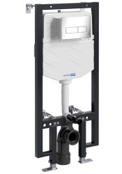 Инсталляция для унитаза Wasserkraft Vils 56TLT.010.ME.CH03 с кнопкой