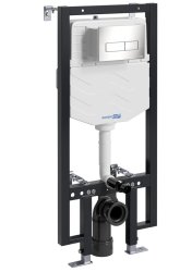 Инсталляция для унитаза Wasserkraft Vils 56TLT.010.ME.BN03 с кнопкой