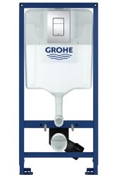 Инсталляция для унитаза Grohe Rapid SL 38772001 с кнопкой