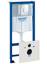 Инсталляция для унитаза Grohe Rapid SL 38750001 с кнопкой