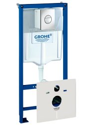 Инсталляция для унитаза Grohe Rapid SL 38813001 с кнопкой