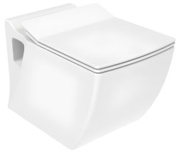 Подвесной унитаз Creavit Trend TP324.00100, белый с сиденьем