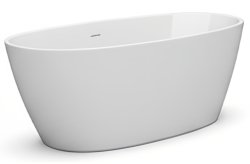 Акриловая ванна Art&Max AM-599-1700-800 170x80, отдельностоящая