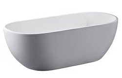 Акриловая ванна Art&Max AM-218-1500-750 150x75 , отдельностоящая