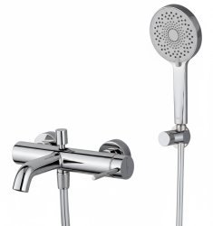 Смеситель для ванны с душем Wonzon&Woghand Stick WW-88639017-CR, хром