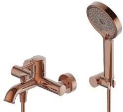 Смеситель для ванны с душем Wonzon&Woghand Tor WW-88037073-RG, розовое золото
