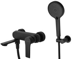 Смеситель для ванны с душем Wonzon&Woghand Brilliant WW-88037079-MB, черная матовая
