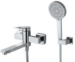 Смеситель для ванны с душем Wonzon&Woghand Frame WW-88639010-CR, хром