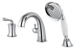 Смеситель на борт ванны Wonzon&Woghand Steam WW-88659008-CR, хром