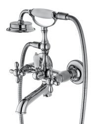 Смеситель для ванны с душем Wonzon&Woghand Retro WW-88639020-CR, хром