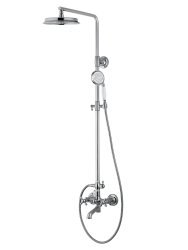 Душевая система Wonzon&Woghand Retro WW-88739020-CR с изливом, хром