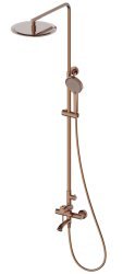 Душевая система Wonzon&Woghand Tor WW-88047073-RG c изливом, розовое золото
