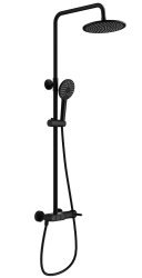 Душевая система Wonzon&Woghand Muse Corno WW-A30653-MB, черная матовая