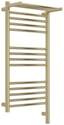 Полотенцесушитель электрический Сунержа Богема 3.1 R с полкой 40x80, шампань
