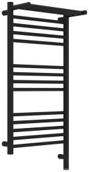 Полотенцесушитель электрический Сунержа Богема 3.1 R с полкой 40x80, тёмный титан муар