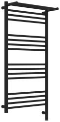 Полотенцесушитель электрический Сунержа Богема 3.1 R с полкой 50x100, тёмный титан муар