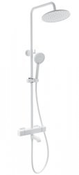 Душевая система Wonzon&Woghand Stay 4 WW-A3007-T1-MW, белая матовая