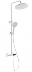 Душевая система Wonzon&Woghand Muse Corno WW-B2091-A-MW, белая матовая