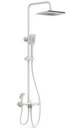 Душевая система Wonzon&Woghand WW-B3310-MW, белая матовая
