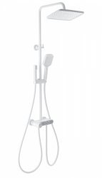 Душевая система Wonzon&Woghand Muse Corno WW-B3112-MW, белая матовая