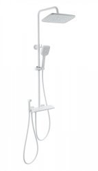 Душевая система Wonzon&Woghand Muse Piano WW-B4132-A-MW, белая матовая