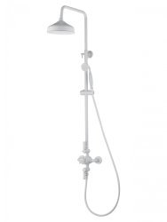 Душевая система Wonzon&Woghand Retro WW-B3041-MW, белая матовая