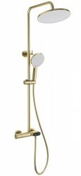 Душевая система Wonzon&Woghand Muse Corno WW-B2091-A-BG, брашированное золото