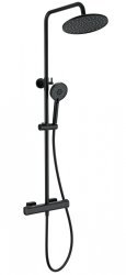 Душевая система Wonzon&Woghand Stay 1 WW-B3051-A-MB, черная матовая