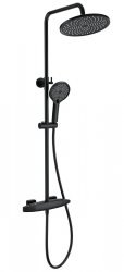 Душевая система Wonzon&Woghand Neo WW-B3035-A1-MB, черная матовая