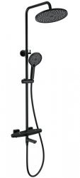 Душевая система Wonzon&Woghand Neo WW-B3046-A1-MB, черная матовая