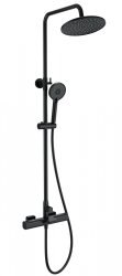 Душевая система Wonzon&Woghand Plate WW-C3017-A-MB, черная матовая