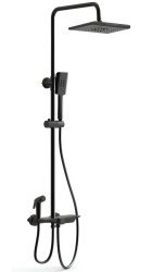Душевая система Wonzon&Woghand WW-B3310-MB, черная матовая