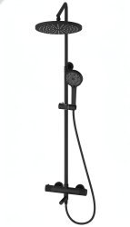 Душевая система Wonzon&Woghand WW-88739902-MB, черная матовая