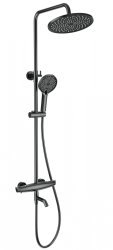 Душевая система Wonzon&Woghand Capsule WW-B3031-A2-BGG, темный графит