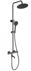 Душевая система Wonzon&Woghand Inn 4 WW-B3047-A1-BGG, темный графит