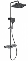 Душевая система Wonzon&Woghand ThermoKlick WW-B3098-A-BGG, темный графит