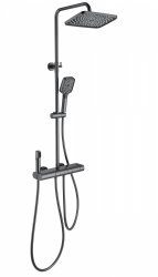 Душевая система Wonzon&Woghand Muse Legato WW-B4129-BGG, темный графит