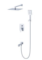 Встраиваемая душевая система Wonzon&Woghand Flex WW-88939072-CR, хром
