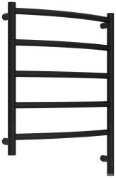 Полотенцесушитель электрический Сунержа Галант 3.1 R 50x60, черный матовый