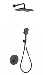 Встраиваемая душевая система Wonzon&Woghand WW-D2017-A-MB, черная матовая