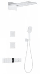 Встраиваемая душевая система Wonzon&Woghand WW-D4538-A-MW, белая матовая