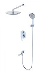 Встраиваемая душевая система Wonzon&Woghand Frame WW-88939010-CR, хром