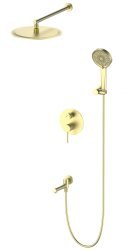 Встраиваемая душевая система Wonzon&Woghand Stick WW-88939017-BG, брашированное золото