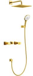 Встраиваемая душевая система Wonzon&Woghand Shakespeare WW-654701-DG, темное золото
