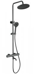 Душевая система Wonzon&Woghand Inn 2 WW-A3006-T1-BGG, темный графит