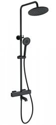 Душевая система Wonzon&Woghand Stay 4 WW-A3007-T1-MB, черная матовая