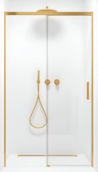 Душевая дверь Radaway Idea DWJ Gold 150 L, профиль золото